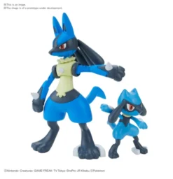 BANDAI FIGURE Riolu & Lucario Pokemon Model Kit