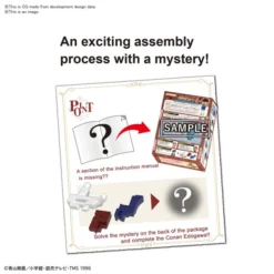 BANDAI FIGURE Conan Edogawa (Re-Run) Entry Grade Ver Case Closed Model Kit -Anime peripheral Sales 4573102613288 model kit conan edogawa entry grade ver case closed alte