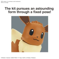 BANDAI FIGURE Eevee Pokemon Model Kit -Anime peripheral Sales 4573102613929 model kit eevee pokemon altb