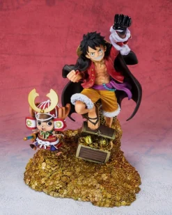 TAMASHII NATIONS Monkey D Luffy & Tony Tony Chopper Daikaizoku Hyakkei Ver One Piece Figuarts ZERO Figure
