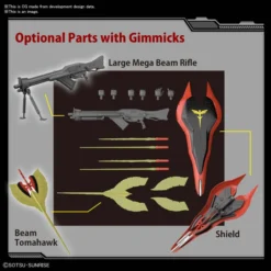 BANDAI FIGURE MSN-04II Nightingale Mobile Suit Gundam Chars Counter Attack Beltorchikas Children 1/144 Model Kit -Anime peripheral Sales 4573102617873 model kit nightingale mobile suit gundam altc