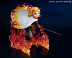 TAMASHII NATIONS Kyojuro Rengoku Demon Slayer The Movie Mugen Train Figuarts Figure -Anime peripheral Sales 4573102621054 figure kyojuro rengoku demon slayer mugen train movie figuarts altb