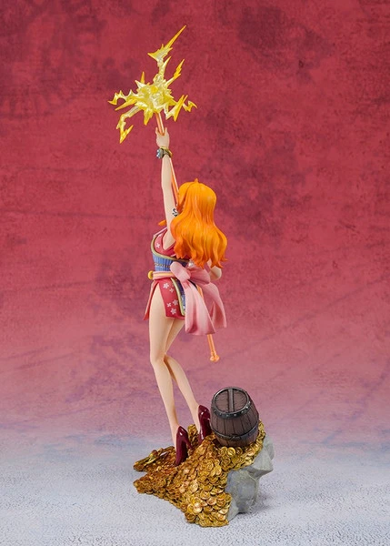TAMASHII NATIONS Nami Daikaizoku Hyakkei Ver One Piece Figuarts ZERO Figure 6 TAMASHII NATIONS Nami Daikaizoku Hyakkei Ver One Piece Figuarts ZERO Figure - Image 4
