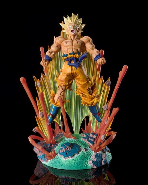 TAMASHII NATIONS Super Saiyan Son Goku Battle On Planet Namek Ver Dragon Ball Z Figuarts Figure 3 TAMASHII NATIONS Super Saiyan Son Goku Battle On Planet Namek Ver Dragon Ball Z Figuarts Figure