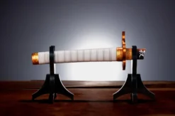 TAMASHII NATIONS Kyojuro Rengoku's Nichirin Sword Broken Ver Demon Slayer Proplica -Anime peripheral Sales 4573102632531 figure nichirin sword kyojuro rengokus broken demon slayer proplica alta