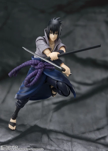 TAMASHII NATIONS Sasuke Uchiha Naruto Shippuden SH Figuarts Figure 4 TAMASHII NATIONS Sasuke Uchiha Naruto Shippuden SH Figuarts Figure - Image 2