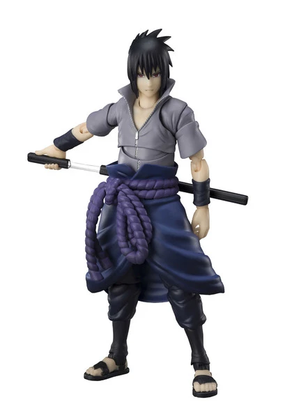 TAMASHII NATIONS Sasuke Uchiha Naruto Shippuden SH Figuarts Figure 5 TAMASHII NATIONS Sasuke Uchiha Naruto Shippuden SH Figuarts Figure - Image 3