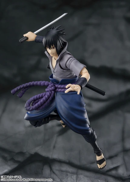 TAMASHII NATIONS Sasuke Uchiha Naruto Shippuden SH Figuarts Figure 6 TAMASHII NATIONS Sasuke Uchiha Naruto Shippuden SH Figuarts Figure - Image 4