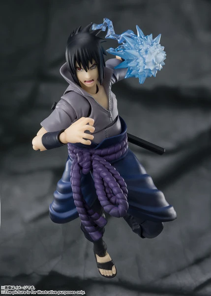 TAMASHII NATIONS Sasuke Uchiha Naruto Shippuden SH Figuarts Figure 7 TAMASHII NATIONS Sasuke Uchiha Naruto Shippuden SH Figuarts Figure - Image 5