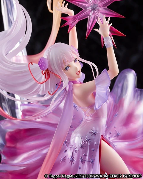 ESTREAM Emilia Frozen Crystal Dress Ver Re:ZERO Figure 7 ESTREAM Emilia Frozen Crystal Dress Ver Re:ZERO Figure - Image 5