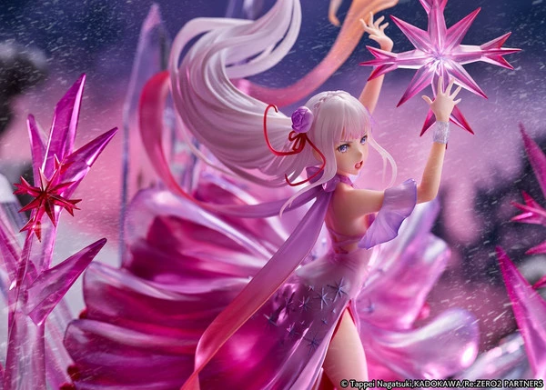 ESTREAM Emilia Frozen Crystal Dress Ver Re:ZERO Figure 11 ESTREAM Emilia Frozen Crystal Dress Ver Re:ZERO Figure - Image 9