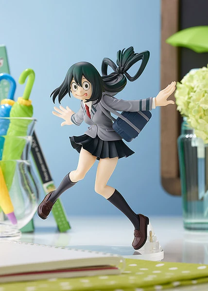 TAKARA TOMY Tsuyu Asui School Uniform Ver My Hero Academia Pop Up Parade Figure 7 TAKARA TOMY Tsuyu Asui School Uniform Ver My Hero Academia Pop Up Parade Figure - Image 5