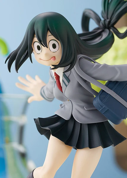 TAKARA TOMY Tsuyu Asui School Uniform Ver My Hero Academia Pop Up Parade Figure 8 TAKARA TOMY Tsuyu Asui School Uniform Ver My Hero Academia Pop Up Parade Figure - Image 6