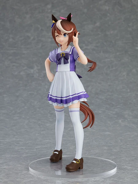 GOOD SMILE Tokai Teio School Uniform Ver Umamusume Pretty Derby Pop Up Parade Figure 4 GOOD SMILE Tokai Teio School Uniform Ver Umamusume Pretty Derby Pop Up Parade Figure - Image 2