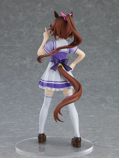 GOOD SMILE Tokai Teio School Uniform Ver Umamusume Pretty Derby Pop Up Parade Figure 5 GOOD SMILE Tokai Teio School Uniform Ver Umamusume Pretty Derby Pop Up Parade Figure - Image 3