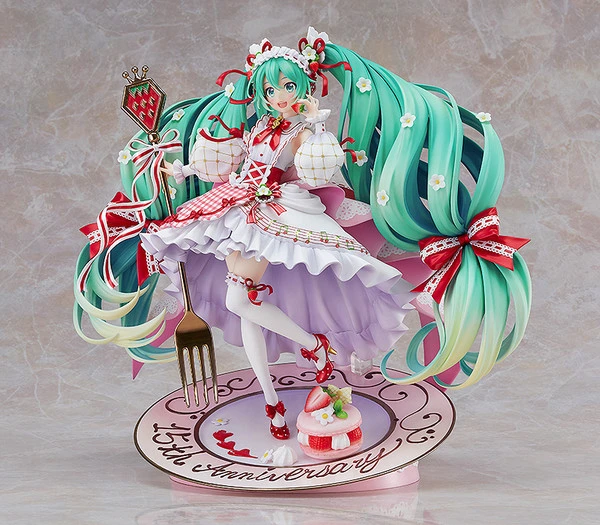 GOOD SMILE Hatsune Miku 15th Anniversary Ver Vocaloid Figure 4 GOOD SMILE Hatsune Miku 15th Anniversary Ver Vocaloid Figure - Image 2