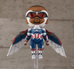 GOOD SMILE Captain America (Sam Wilson) DX Ver The Falcon And The Winter Soldier Nendoroid Figure 14 GOOD SMILE Captain America (Sam Wilson) DX Ver The Falcon And The Winter Soldier Nendoroid Figure -Anime peripheral Sales 4580590124806 figure captain america sam wilson dx ver the falcon and the winter soldier nendoroid alte