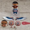 GOOD SMILE Captain America (Sam Wilson) DX Ver The Falcon And The Winter Soldier Nendoroid Figure -Anime peripheral Sales 4580590124806 figure captain america sam wilson dx ver the falcon and the winter soldier nendoroid primary