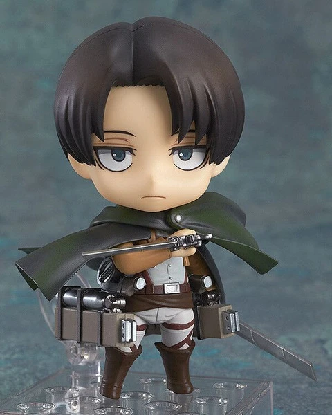 GOOD SMILE Levi (2nd-Run) Attack On Titan Nendoroid Figure -Anime peripheral Sales 4580590124943 figure levi attack on titan nendoroid primary