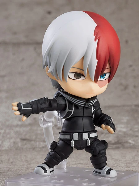GOOD SMILE Shoto Todoroki Stealth Suit Ver My Hero Academia World Heroes' Mission The Movie Nendoroid Figure 7 GOOD SMILE Shoto Todoroki Stealth Suit Ver My Hero Academia World Heroes' Mission The Movie Nendoroid Figure - Image 5