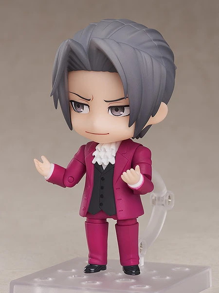 GOOD SMILE Miles Edgeworth Ace Attorney Phoenix Wright Nendoroid Figure 5 GOOD SMILE Miles Edgeworth Ace Attorney Phoenix Wright Nendoroid Figure - Image 3