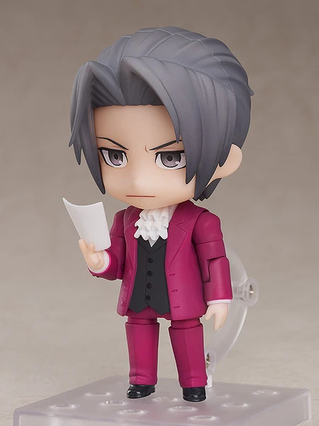 GOOD SMILE Miles Edgeworth Ace Attorney Phoenix Wright Nendoroid Figure 3 GOOD SMILE Miles Edgeworth Ace Attorney Phoenix Wright Nendoroid Figure