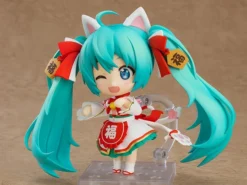 GOOD SMILE Hatsune Miku Maneki Miku Ver Vocaloid Nendoroid Figure -Anime peripheral Sales 4580590127401 figure hatsune miku maneki miku ver vocaloid nendoroid altc