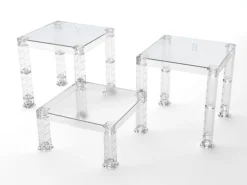 GOOD SMILE The Simple Stand Build-On Type Translucent Ver Customizable Figure Stand Set