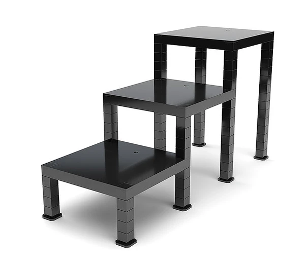 GOOD SMILE The Simple Stand Build-On Type Black Ver Customizable Figure Stand Set 5 GOOD SMILE The Simple Stand Build-On Type Black Ver Customizable Figure Stand Set - Image 3