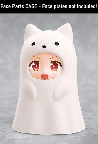 GOOD SMILE White Ghost Cat Kigurumi Nendoroid More Face Parts Case 3 GOOD SMILE White Ghost Cat Kigurumi Nendoroid More Face Parts Case