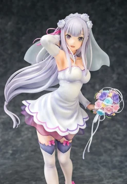PHAT COMPANY Emilia (Re-run) Wedding Ver Re:ZERO Figure 16 PHAT COMPANY Emilia (Re-run) Wedding Ver Re:ZERO Figure -Anime peripheral Sales 4580678969831 figure emilia re run wedding ver re zero altf