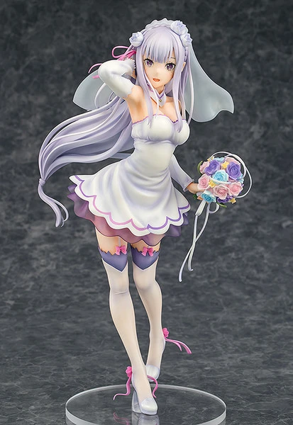 PHAT COMPANY Emilia (Re-run) Wedding Ver Re:ZERO Figure 3 PHAT COMPANY Emilia (Re-run) Wedding Ver Re:ZERO Figure