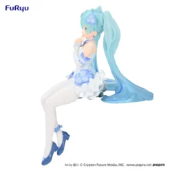 FURYU Hatsune Miku Flower Fairy Nemophila Ver US Exclusive Noodle Stopper Figure -Anime peripheral Sales 4580736402553 figure hatsune miku flower fairy nemophila ver us exclusive noodle stopper altd
