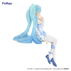 FURYU Hatsune Miku Flower Fairy Nemophila Ver US Exclusive Noodle Stopper Figure -Anime peripheral Sales 4580736402553 figure hatsune miku flower fairy nemophila ver us exclusive noodle stopper altg