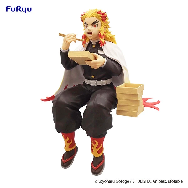 FURYU Kyojuro Rengoku Demon Slayer Noodle Stopper Figure 4 FURYU Kyojuro Rengoku Demon Slayer Noodle Stopper Figure - Image 2