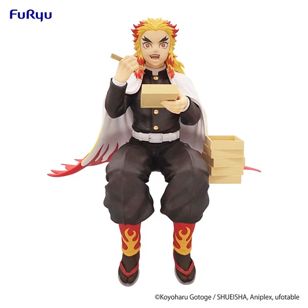 FURYU Kyojuro Rengoku Demon Slayer Noodle Stopper Figure 3 FURYU Kyojuro Rengoku Demon Slayer Noodle Stopper Figure