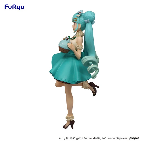 FURYU Hatsune Miku (Re-run) Chocolate Mint Ver SweetSweets Series Vocaloid Figure 5 FURYU Hatsune Miku (Re-run) Chocolate Mint Ver SweetSweets Series Vocaloid Figure - Image 3