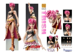MEDICOS ENTERTAINMENT Trish Una JoJo's Bizarre Adventure Golden Wind Figure -Anime peripheral Sales 4580749601530 figure trisha una jojos bizarre adventure golden wind action alte