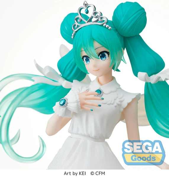 SEGA Hatsune Miku 15th Anniversary KEI Ver Vocaloid SPM Prize Figure 7 SEGA Hatsune Miku 15th Anniversary KEI Ver Vocaloid SPM Prize Figure - Image 5