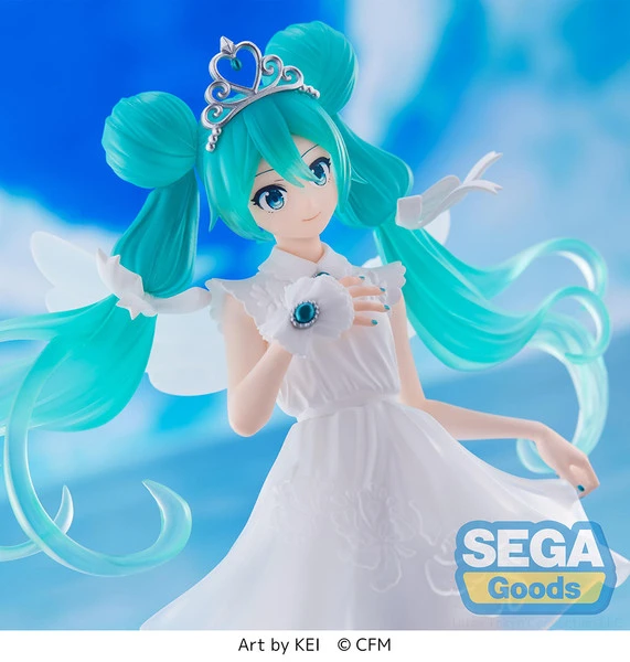 SEGA Hatsune Miku 15th Anniversary KEI Ver Vocaloid SPM Prize Figure 10 SEGA Hatsune Miku 15th Anniversary KEI Ver Vocaloid SPM Prize Figure - Image 8