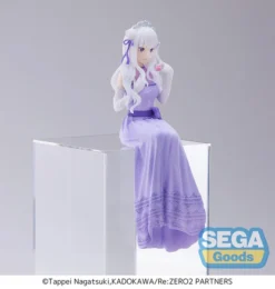 SEGA Emilia Dressed-Up Party Perching Ver Re:ZERO Lost In Memories PM Prize Figure 14 SEGA Emilia Dressed-Up Party Perching Ver Re:ZERO Lost In Memories PM Prize Figure -Anime peripheral Sales 4580779504238 figure emilia dressed up party perching ver re zero lost in memories pm prize altc