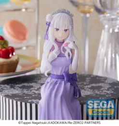 SEGA Emilia Dressed-Up Party Perching Ver Re:ZERO Lost In Memories PM Prize Figure 18 SEGA Emilia Dressed-Up Party Perching Ver Re:ZERO Lost In Memories PM Prize Figure -Anime peripheral Sales 4580779504238 figure emilia dressed up party perching ver re zero lost in memories pm prize altg