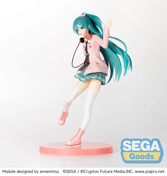 SEGA Hatsune Miku Ribbon Girl Project DIVA Arcade Future Tone Ver Vocaloid SPM Prize Figure 5 SEGA Hatsune Miku Ribbon Girl Project DIVA Arcade Future Tone Ver Vocaloid SPM Prize Figure - Image 3