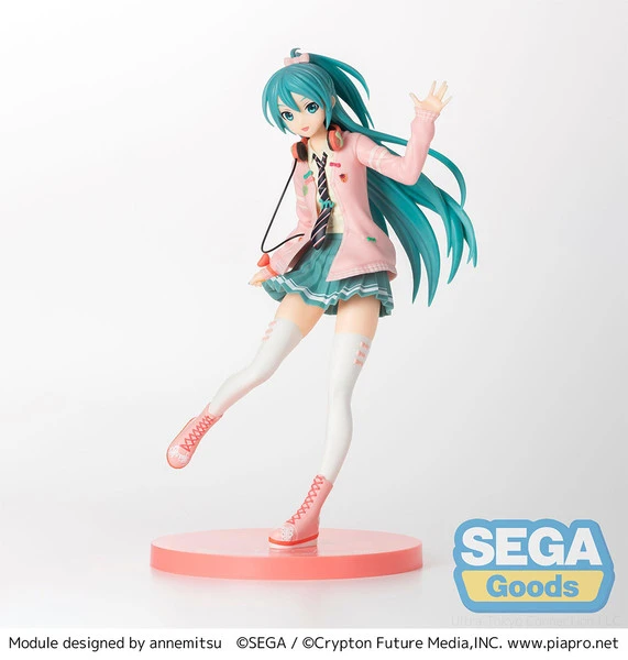 SEGA Hatsune Miku Ribbon Girl Project DIVA Arcade Future Tone Ver Vocaloid SPM Prize Figure 3 SEGA Hatsune Miku Ribbon Girl Project DIVA Arcade Future Tone Ver Vocaloid SPM Prize Figure