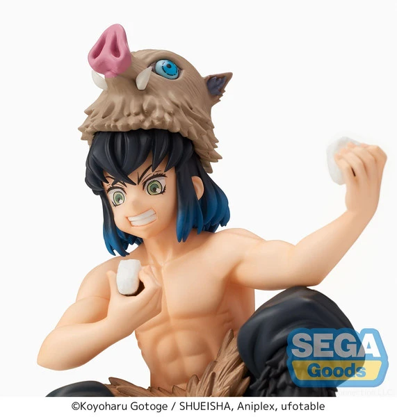 SEGA Inosuke Hashibira (Re-Run) Perching Ver Demon Slayer Prize Figure 4 SEGA Inosuke Hashibira (Re-Run) Perching Ver Demon Slayer Prize Figure - Image 2