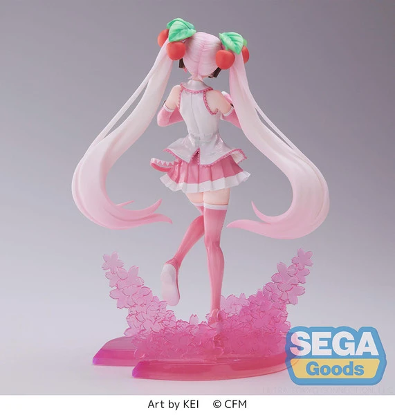 SEGA Hatsune Miku Sakura Miku 2023 Ver Vocaloid Luminasta Figure 5 SEGA Hatsune Miku Sakura Miku 2023 Ver Vocaloid Luminasta Figure - Image 3