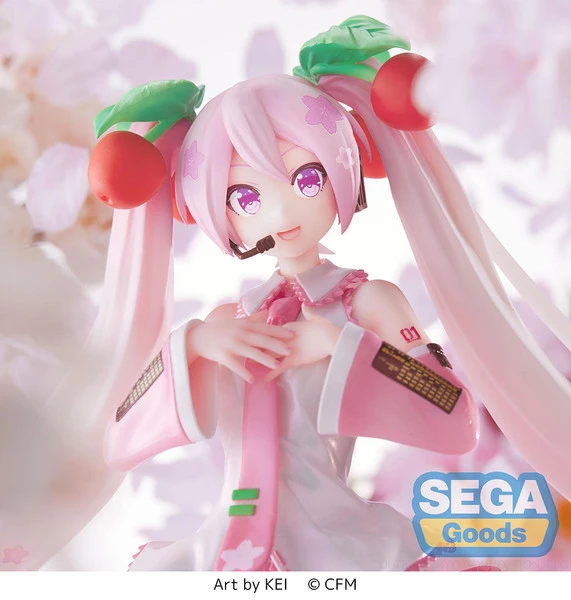 SEGA Hatsune Miku Sakura Miku 2023 Ver Vocaloid Luminasta Figure 10 SEGA Hatsune Miku Sakura Miku 2023 Ver Vocaloid Luminasta Figure - Image 8