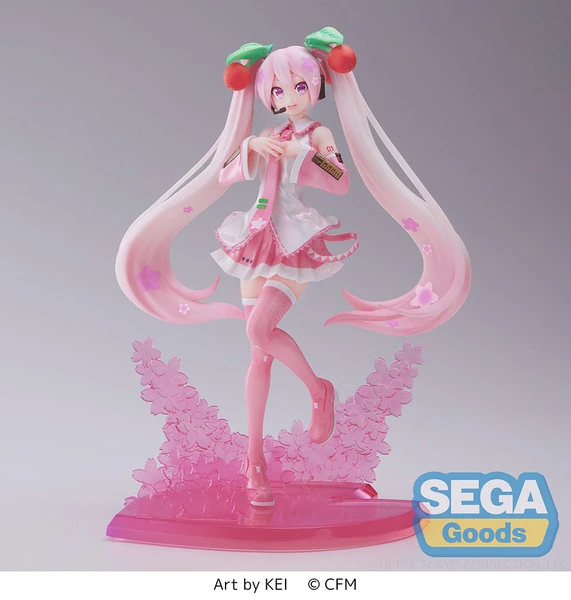SEGA Hatsune Miku Sakura Miku 2023 Ver Vocaloid Luminasta Figure 3 SEGA Hatsune Miku Sakura Miku 2023 Ver Vocaloid Luminasta Figure