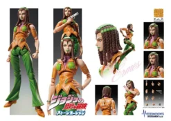 MEDICOS ENTERTAINMENT E Costello JoJo's Bizarre Adventure Stone Ocean Action Figure -Anime peripheral Sales 4582638210441 figure e costello jojos bizarre adventure stone ocean action alte
