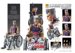 MEDICOS ENTERTAINMENT Jean Pierre Polnareff JoJo's Bizarre Adventure Part 5 Golden Wind Action Figure